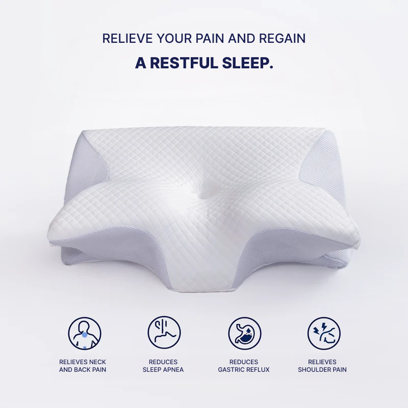 Neck Support Memory Foam Pillow